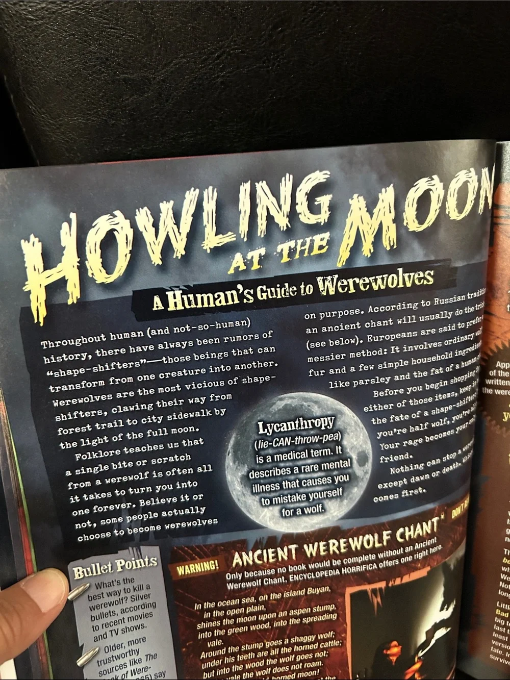2007 Scholastic Encyclopedia Horrifica — Preowned Paperback Book